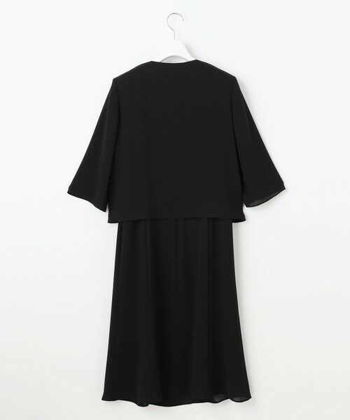 BLACK FORMAL / ブラックフォーマル ドレス | 【洗える】セオアルファバラシャ ウォッシャブル ワンピース | 詳細13