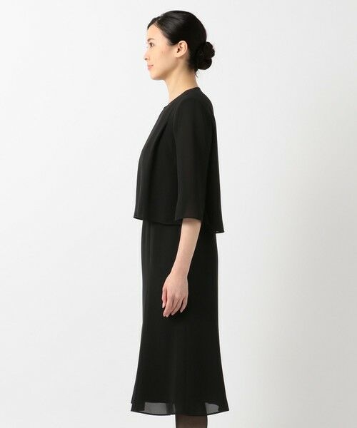 BLACK FORMAL / ブラックフォーマル ドレス | 【洗える】セオアルファバラシャ ウォッシャブル ワンピース | 詳細2