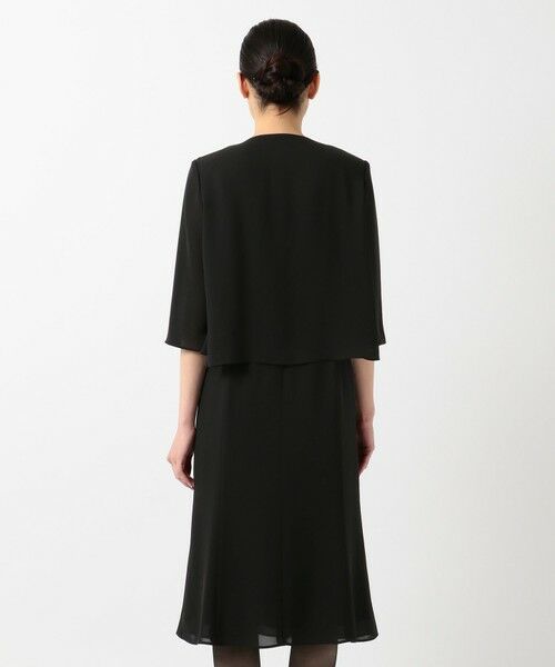 BLACK FORMAL / ブラックフォーマル ドレス | 【洗える】セオアルファバラシャ ウォッシャブル ワンピース | 詳細3