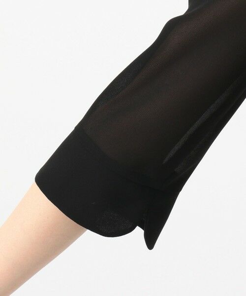 BLACK FORMAL / ブラックフォーマル ドレス | 【洗える/着心地楽々】セオプラスエス ウォッシャブル ワンピース | 詳細11