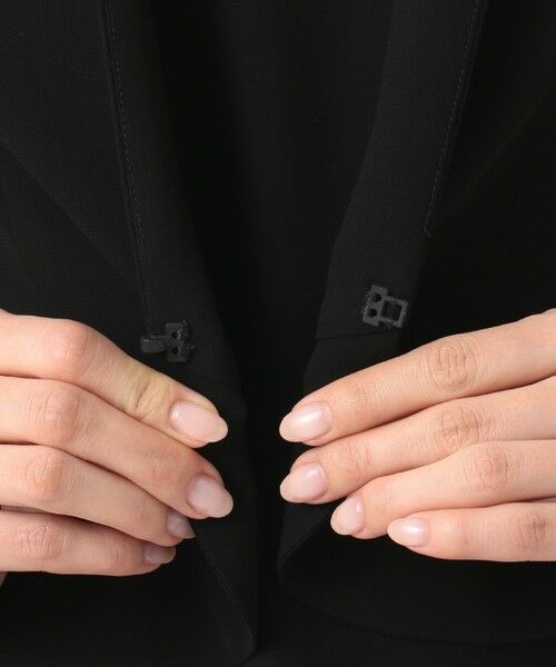 BLACK FORMAL / ブラックフォーマル ドレス | 【洗える/着心地楽々】セオプラスエス ウォッシャブル ワンピース | 詳細13