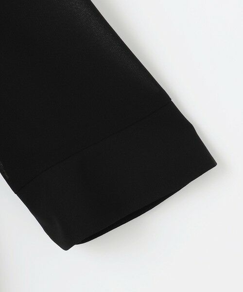 BLACK FORMAL / ブラックフォーマル ドレス | 【洗える/着心地楽々】セオプラスエス ウォッシャブル ワンピース | 詳細21