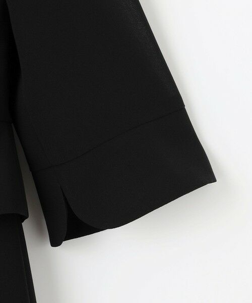 BLACK FORMAL / ブラックフォーマル ドレス | 【洗える/着心地楽々】セオプラスエス ウォッシャブル ワンピース | 詳細22