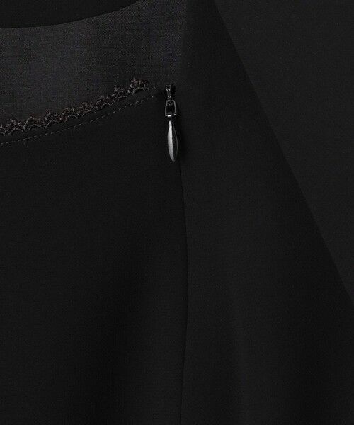 BLACK FORMAL / ブラックフォーマル ドレス | 【洗える/着心地楽々】セオプラスエス ウォッシャブル ワンピース | 詳細26