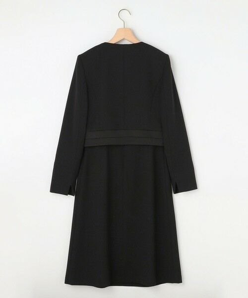 BLACK FORMAL / ブラックフォーマル その他トップス | 【ストレッチ/オールシーズン対応】ペプラムミニグログラン ジャケット＋ワンピース | 詳細15