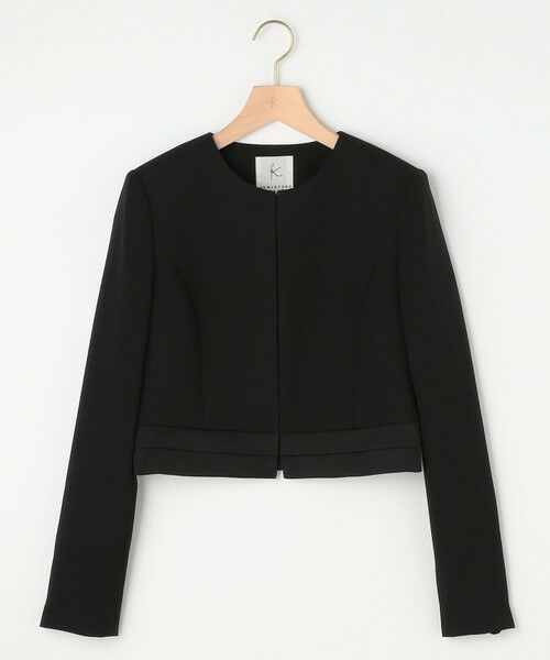 BLACK FORMAL / ブラックフォーマル その他トップス | 【ストレッチ/オールシーズン対応】ペプラムミニグログラン ジャケット＋ワンピース | 詳細23