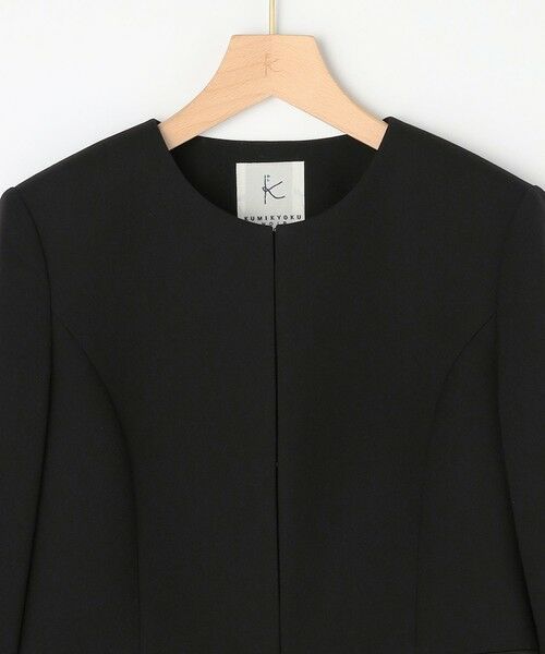 BLACK FORMAL / ブラックフォーマル その他トップス | 【ストレッチ/オールシーズン対応】ペプラムミニグログラン ジャケット＋ワンピース | 詳細25