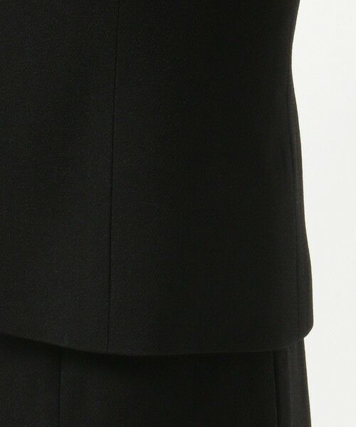 BLACK FORMAL / ブラックフォーマル セットアップ | 【高級トリアセテート素材】レベッカBSジョーゼット ジャケット+ワンピース | 詳細27