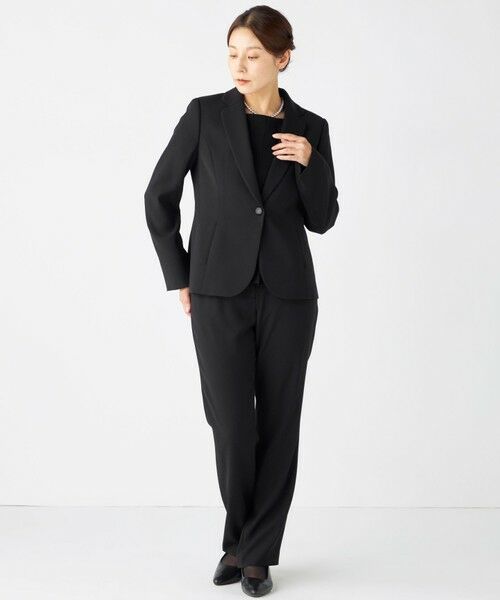 BLACK FORMAL / ブラックフォーマル テーラードジャケット | 【ゆったりサイズも】テーラードジャケット | 詳細10