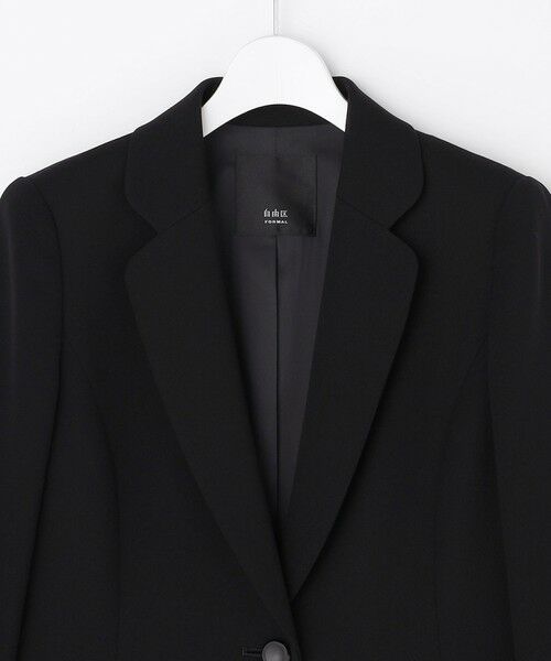 BLACK FORMAL / ブラックフォーマル テーラードジャケット | 【ゆったりサイズも】テーラードジャケット | 詳細15
