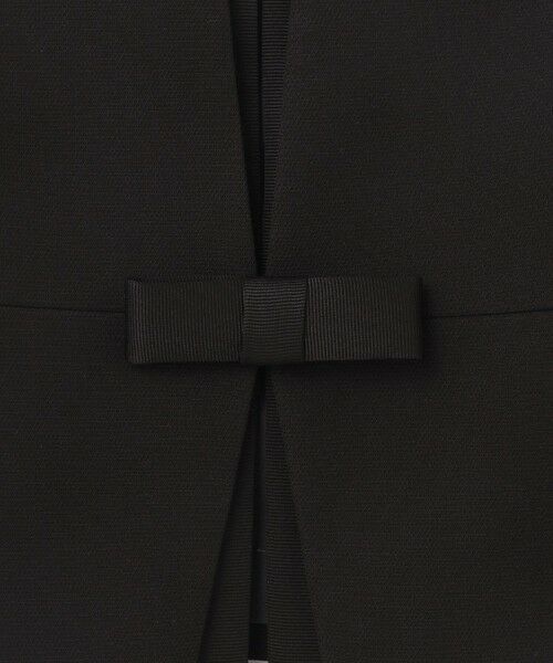 BLACK FORMAL / ブラックフォーマル セットアップ | ドビーボーダーリボン ジャケット+ワンピース | 詳細6