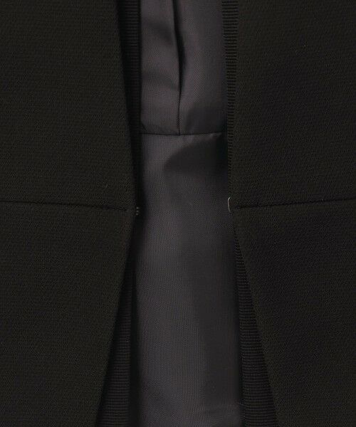 BLACK FORMAL / ブラックフォーマル セットアップ | ドビーボーダーリボン ジャケット+ワンピース | 詳細7