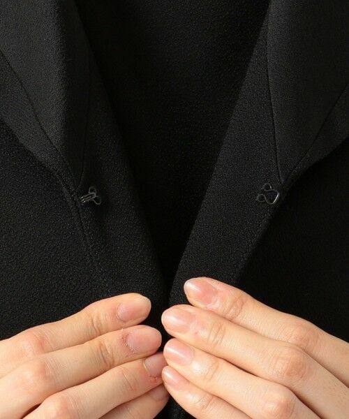 BLACK FORMAL / ブラックフォーマル その他トップス | 【高級トリアセテート素材】レベッカBSジョーゼット ジャケット+ワンピース | 詳細10
