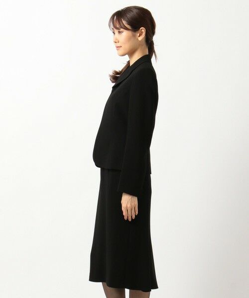 BLACK FORMAL / ブラックフォーマル その他トップス | 【高級トリアセテート素材】レベッカBSジョーゼット ジャケット+ワンピース | 詳細3