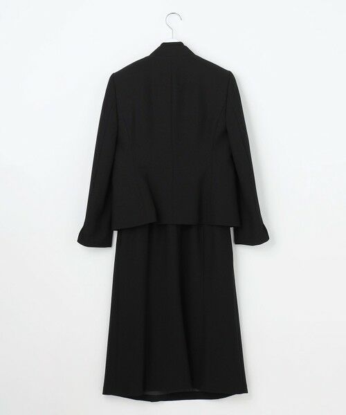 BLACK FORMAL / ブラックフォーマル その他トップス | ストレッチ梨地バックサテン ジャケット+ワンピース | 詳細1