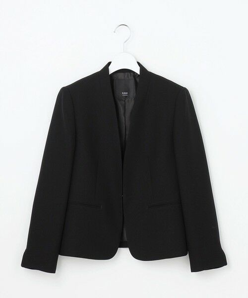 BLACK FORMAL / ブラックフォーマル その他トップス | ストレッチ梨地バックサテン ジャケット+ワンピース | 詳細3