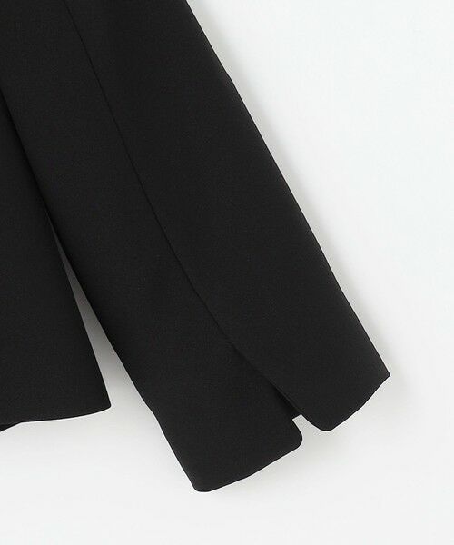 BLACK FORMAL / ブラックフォーマル その他トップス | ストレッチ梨地バックサテン ジャケット+ワンピース | 詳細6