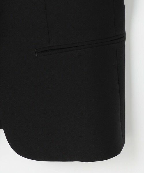 BLACK FORMAL / ブラックフォーマル その他トップス | ストレッチ梨地バックサテン ジャケット+ワンピース | 詳細7
