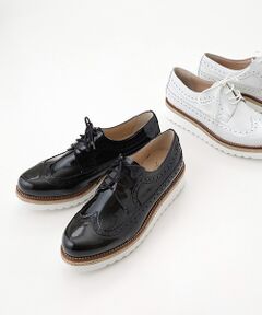 BONTRE / ボントレ フラットシューズ | ジュート厚底レースアップシューズ