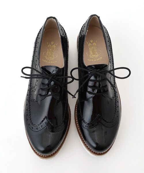 BONTRE / ボントレ フラットシューズ | ジュート厚底レースアップシューズ | 詳細2