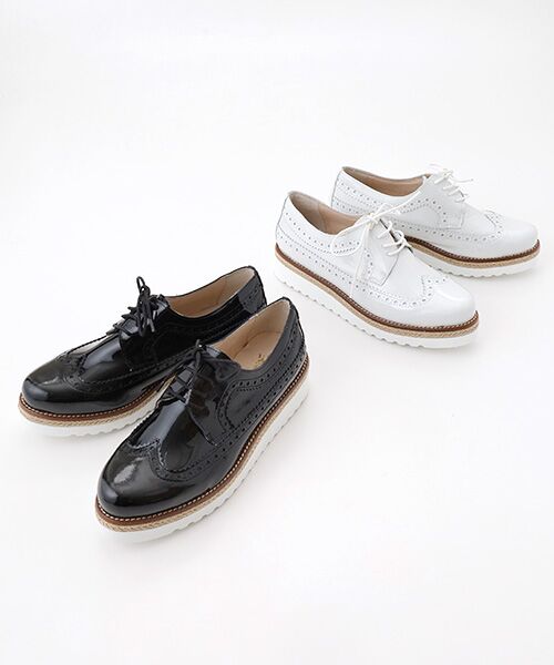 BONTRE / ボントレ フラットシューズ | ジュート厚底レースアップシューズ | 詳細8