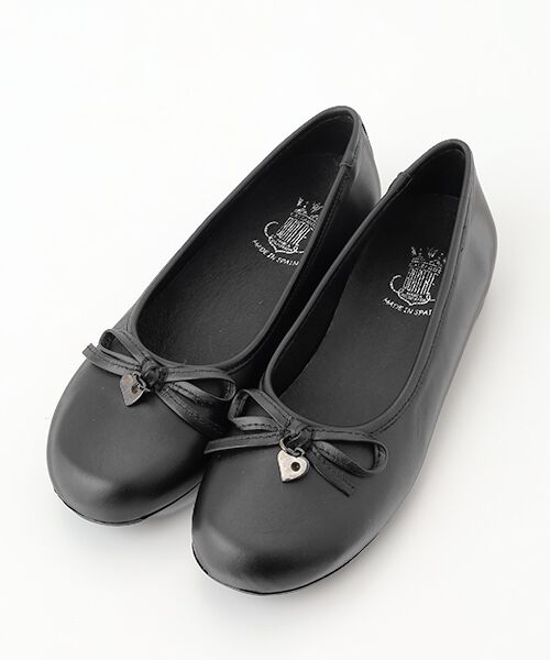 BONTRE / ボントレ バレエシューズ | レザーバレエシューズ（BLK）
