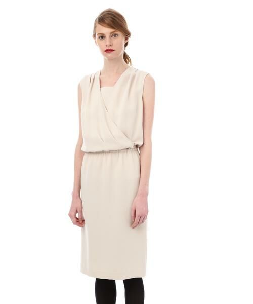 セール B Ability ノースリーブカシュクールワンピース ミニ丈 ひざ丈ワンピース Bosch ボッシュ ファッション通販 タカシマヤファッションスクエア