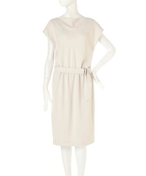 セール ベルトサテンワンピース ミニ丈 ひざ丈ワンピース Bosch ボッシュ ファッション通販 タカシマヤファッションスクエア