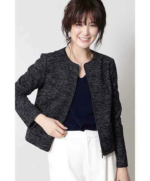 セール カットツィードジャケット テーラードジャケット Bosch ボッシュ ファッション通販 タカシマヤファッションスクエア