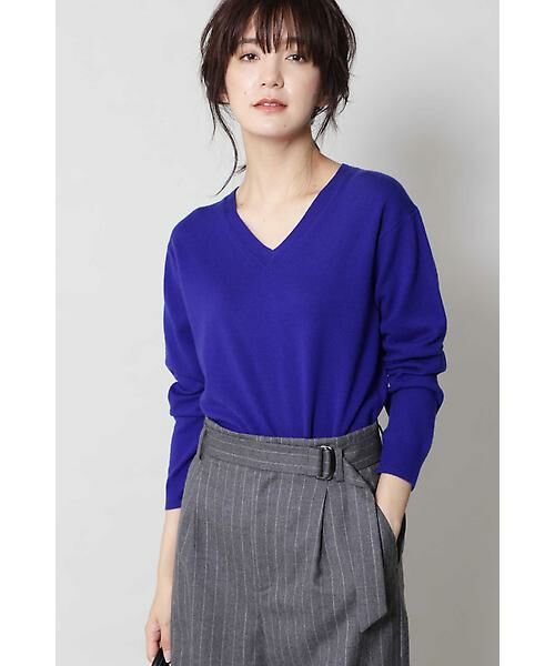 セール Classy 11月号掲載 セミウーステッドウォッシャブルニット ニット セーター Bosch ボッシュ ファッション通販 タカシマヤファッションスクエア