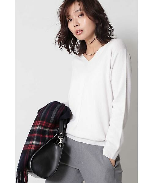 セール Classy 11月号掲載 セミウーステッドウォッシャブルニット ニット セーター Bosch ボッシュ ファッション通販 タカシマヤファッションスクエア