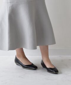 Bridget Birkin / ブリジットバーキン パンプス | 【BRIDGET BIRKIN】スクエアカジュアルウエッジパンプス