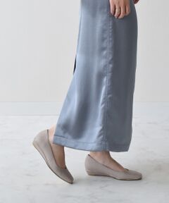 Bridget Birkin / ブリジットバーキン パンプス | 【BRIDGET BIRKIN】スクエアカジュアルウエッジパンプス