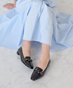 Bridget Birkin / ブリジットバーキン ビジネス・ドレスシューズ | 【BRIDGET BIRKIN】コンビネーションチェーンローファー