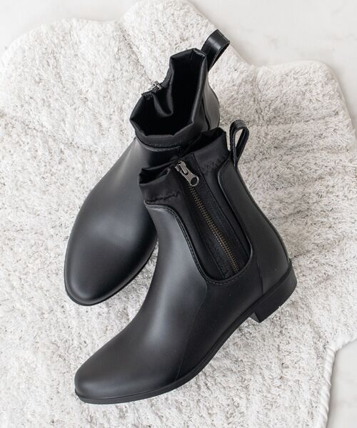 Bridget Birkin / ブリジットバーキン レインシューズ | 【BRIDGET BIRKIN】サイドファスナーレインブーツ | 詳細12