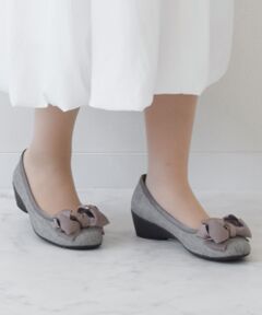 Bridget Birkin / ブリジットバーキン パンプス | 【BRIDGET BIRKIN WALK】ビッグリボンウォーキングパンプス