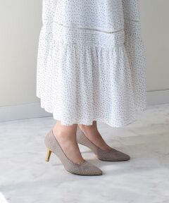 Bridget Birkin / ブリジットバーキン パンプス | 【BRIDGET BIRKIN】メッシュ生地高寸パンプス