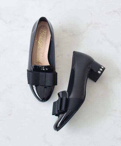 Bridget Birkin / ブリジットバーキン ビジネス・ドレスシューズ | 【BRIDGET BIRKIN】ヒールアップリボンローファー | 詳細11