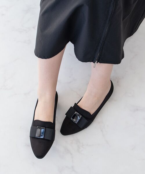 Bridget Birkin / ブリジットバーキン パンプス | 【BRIDGET BIRKIN WALK】オペラリボンヒールウォーキングパンプス | 詳細17