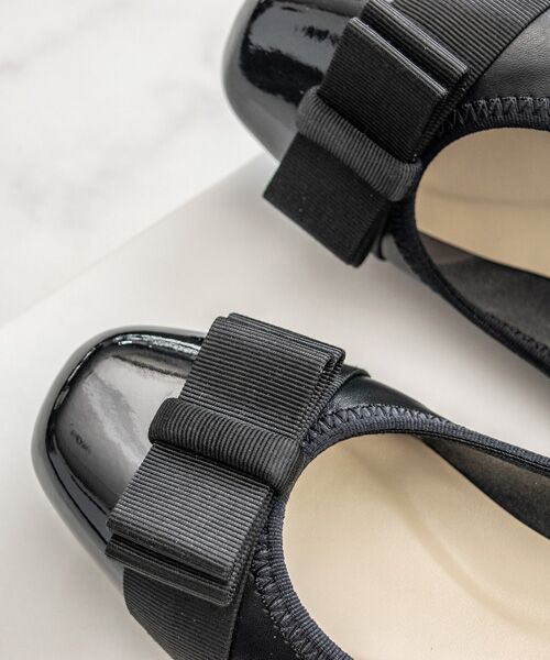 Bridget Birkin / ブリジットバーキン パンプス | 【BRIDGET BIRKIN WALK】リボンウォーキングパンプス | 詳細13