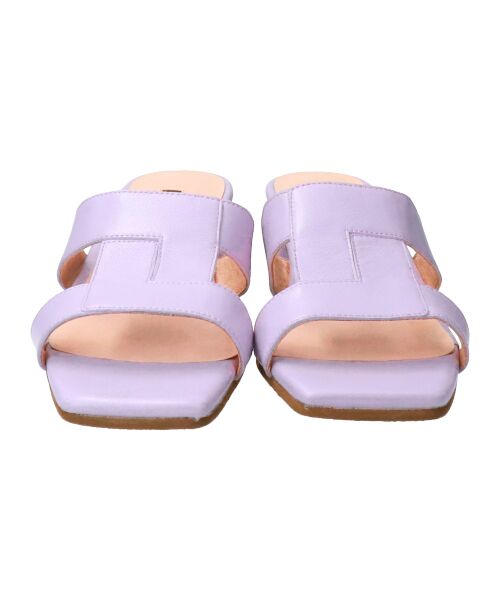 Bridget Birkin / ブリジットバーキン サンダル | 【PARADIS COULEUR】スクエアトウクロスミュールサンダル | 詳細12