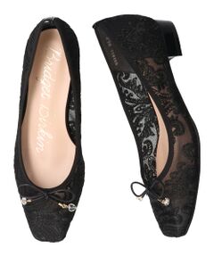 Bridget Birkin / ブリジットバーキン パンプス | 【BRIDGET BIRKIN】スクエアレースパンプス