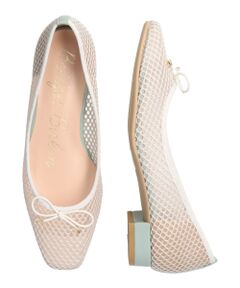 Bridget Birkin / ブリジットバーキン パンプス | 【BRIDGET BIRKIN】アミメッシュリボンパンプス