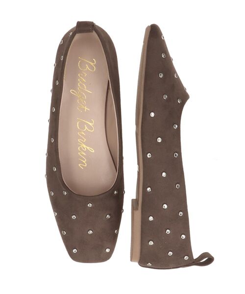 Bridget Birkin / ブリジットバーキン フラットシューズ | 【BRIDGET BIRKIN】ドットビジューフラットシューズ | 詳細20