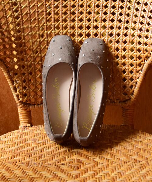 Bridget Birkin / ブリジットバーキン フラットシューズ | 【BRIDGET BIRKIN】ドットビジューフラットシューズ | 詳細21