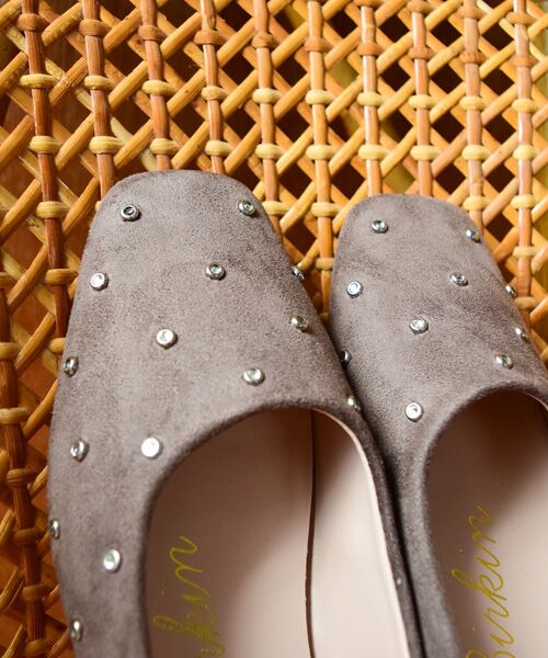 Bridget Birkin / ブリジットバーキン フラットシューズ | 【BRIDGET BIRKIN】ドットビジューフラットシューズ | 詳細22