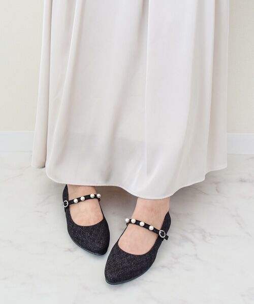 Bridget Birkin / ブリジットバーキン パンプス | 【BRIDGET BIRKIN】パールストラップメリージェーンパンプス | 詳細7