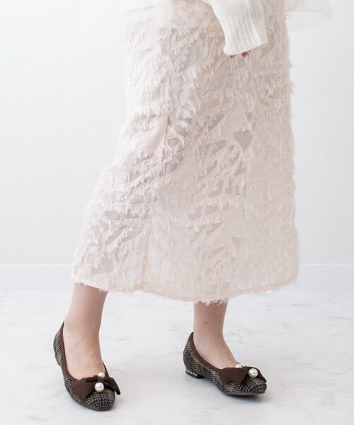 Bridget Birkin / ブリジットバーキン フラットシューズ | 【BRIDGET BIRKIN】ビッグパールリボンフラットシューズ | 詳細29