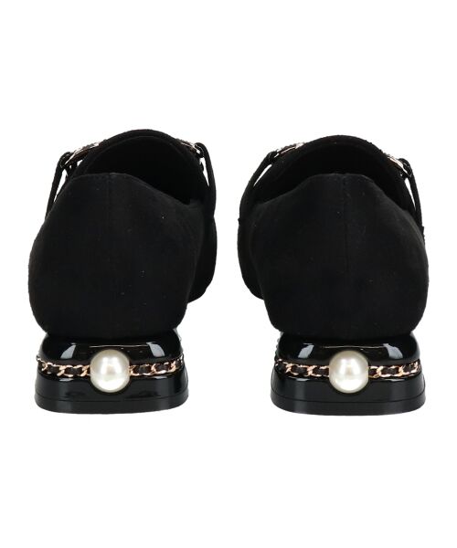 Bridget Birkin / ブリジットバーキン ビジネス・ドレスシューズ | 【BRIDGET BIRKIN】パールヒールビジューバックルローファー | 詳細10