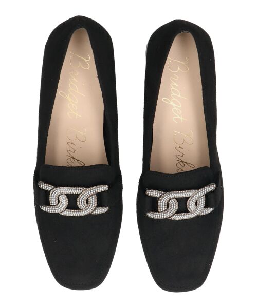 Bridget Birkin / ブリジットバーキン ビジネス・ドレスシューズ | 【BRIDGET BIRKIN】パールヒールビジューバックルローファー | 詳細11